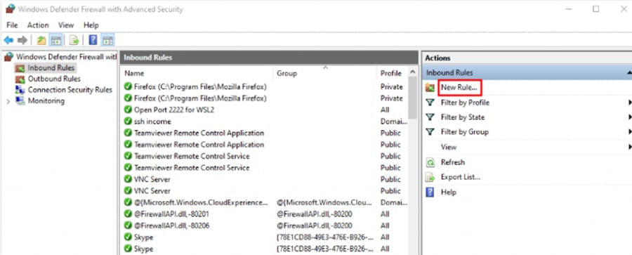 Enable Ports 443 and 8443 on Windows&nbsp;